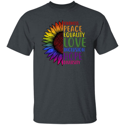 Kindness Peace Equality T-Shirt, Pride month T-Shirt, Pride Day, LGBTQ Shirts
