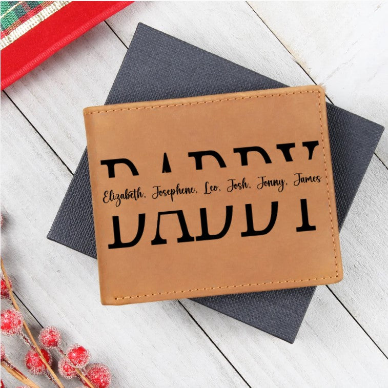 Personalized Daddy Wallet