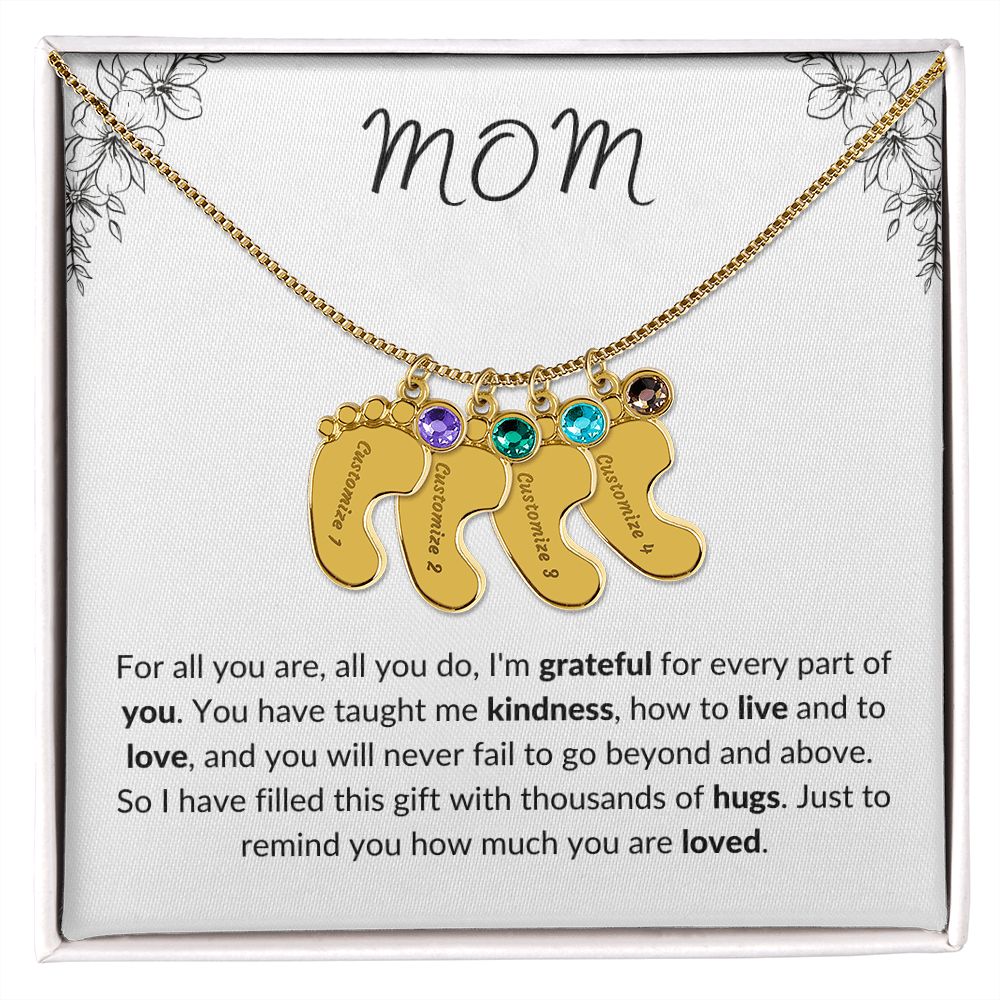 Mom Personalize with Baby Feet