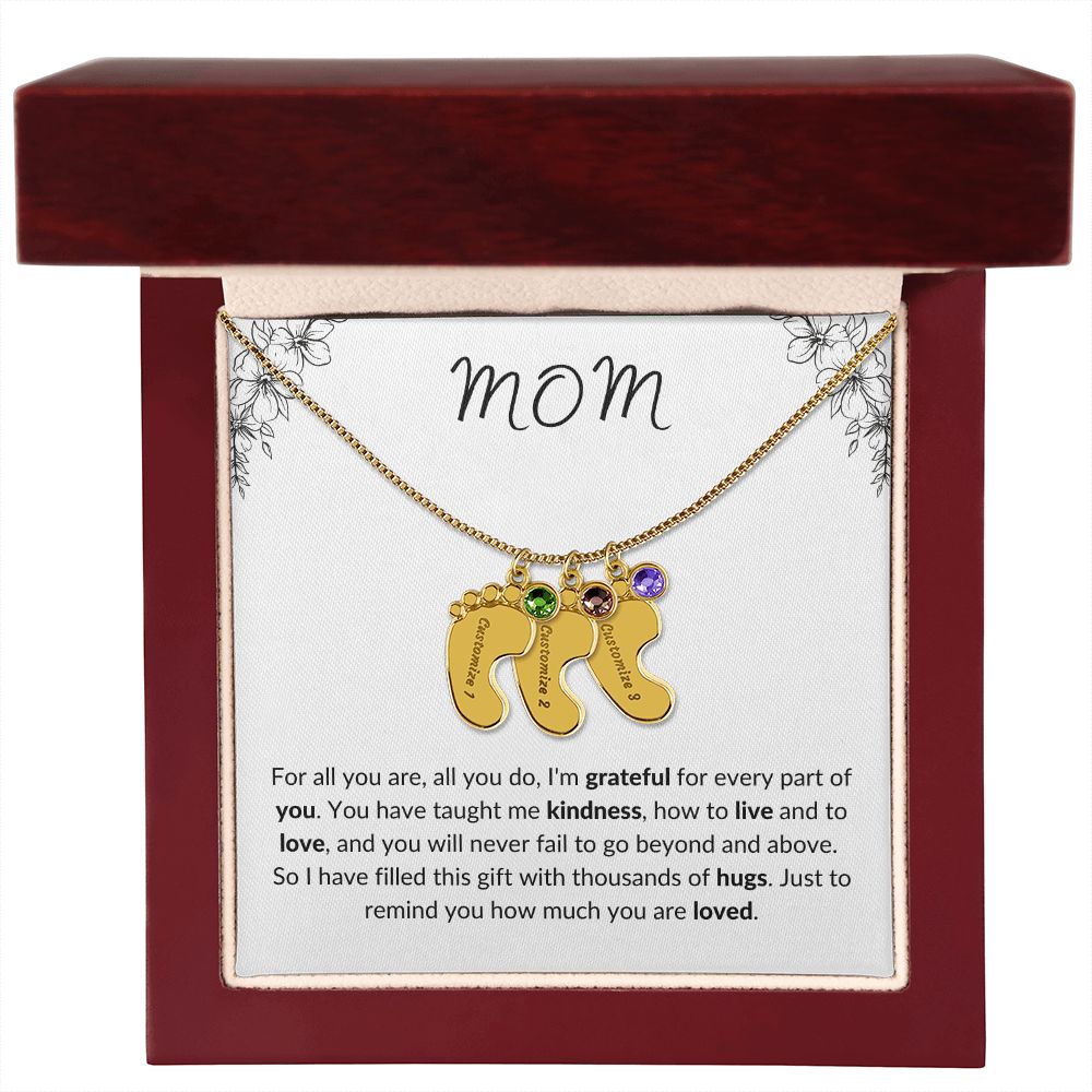 Mom Personalize with Baby Feet